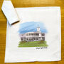 Set Of Four Handkerchiefs With British Golf Courses, thumbnail 2 of 8