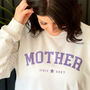 Personalised Mama New Mum Birthday Gift Sweatshirt, thumbnail 2 of 12