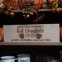Personalised Hot Chocolate Station / Bar Sign, thumbnail 4 of 4