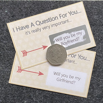 Will You Be My…? Question Scratchcard, 2 of 3
