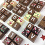 Christmas Personalised Chocolate Squares, thumbnail 1 of 7