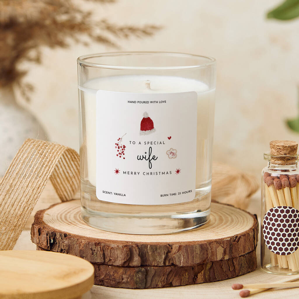 Christmas Gift Candle For Wife, 1 of 4
