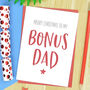 Bonus Dad Christmas Card, thumbnail 1 of 3