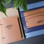 Personalised Love Knot Leather Travel Journal Or Wallet, thumbnail 1 of 8