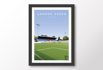 Sutton United Gander Green Lane Poster, 8 of 8