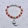 Personalised Football Charm Bracelet, thumbnail 12 of 12