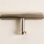 Polished Nickel Knurled Kitchen Pull Handles And Knobs, thumbnail 5 of 7