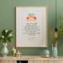 Personalised Worlds Best Daddy, Fathers Day Print, thumbnail 2 of 4