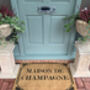 Country Home Maison De Champagne Print Doormat, thumbnail 2 of 3