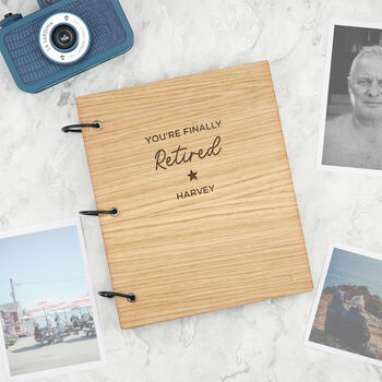 Personalised Memory Book Retirement Gift For Coworker, 2 of 10