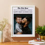 Personalised Father's Day Newspaper Print, thumbnail 1 of 3