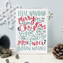 All The Ways To Say Merry Christmas Card, thumbnail 1 of 3