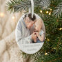 Any Message And Photo Ceramic Disc Hanging Decoration Bauble + Gift Box, thumbnail 3 of 9