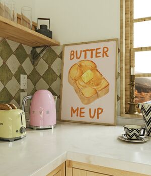 Butter Me Up Kitchen Print, 2 of 3