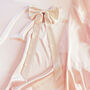 Florence Bridal Silk Hair Bow, thumbnail 2 of 12