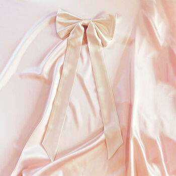 Florence Bridal Silk Hair Bow, 2 of 12