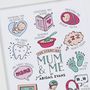 The Story Of Mum And Me Personalised Print, thumbnail 3 of 8