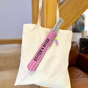 Personalised Knitting Needle Case Holder, 3 of 11