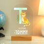 Personalised Animal Alphabet LED Light, thumbnail 1 of 12