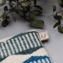 Handwoven Geometric Clutch Bag, thumbnail 4 of 11