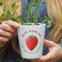 Personalised Strawberry Plant Pot For Teacher, thumbnail 1 of 4