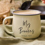 Personalised Enamel Teacher Mug, thumbnail 1 of 3