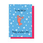 Lobster Pin Badge Valentine's Card, thumbnail 1 of 3