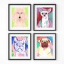 Contemporary Personalised Pet Portrait Illustration, thumbnail 1 of 9
