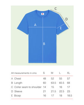 Sportive Dusky Blue Cycling T Shirt, 5 of 5