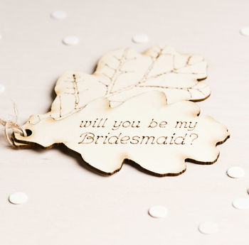 'Be My Bridesmaid' Leaf, 5 of 6