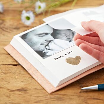 Personalised Distressed Handmade Leather Photo Album, 7 of 12