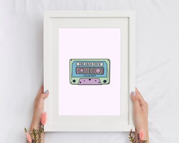 Cassettes Print Of The Eras Tour Print, 3 of 5