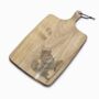 Personalised Eurasier Engraved Acacia Serving Board, thumbnail 6 of 6