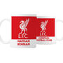 Personalised Liverpool Fc Bold Crest Mug, thumbnail 4 of 5