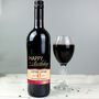 Personalised Happy Birthday Red Wine, thumbnail 4 of 5
