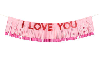 I Love You Banner, 2 of 4