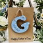 Personalised Father's Day Great Grandad G Keepsake Card, thumbnail 4 of 4