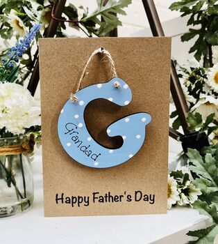 Personalised Father's Day Great Grandad G Keepsake Card, 4 of 4