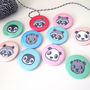 Personalised Animal Party Badges, thumbnail 1 of 4
