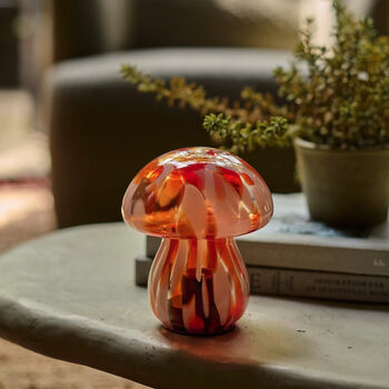 Abigail Ahern Glass Cordless Mushroom LED Light, 5 of 6