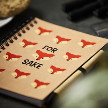 For Fox Sake A6 Notebook, 2 of 3