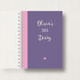 Personalised 2024 Diary With Name, thumbnail 1 of 8