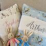 Peter Rabbit© Name And Date Cushion, thumbnail 1 of 3