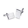 Best Man Rhodium, Gold Or Rose Gold Plated Cufflinks, thumbnail 2 of 12