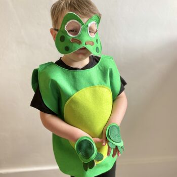 Felt Frog Costume For Kids And Adults, 3 of 9