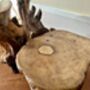 Varnished Teak Root Wooden Plant Multi Level Stand, thumbnail 6 of 12