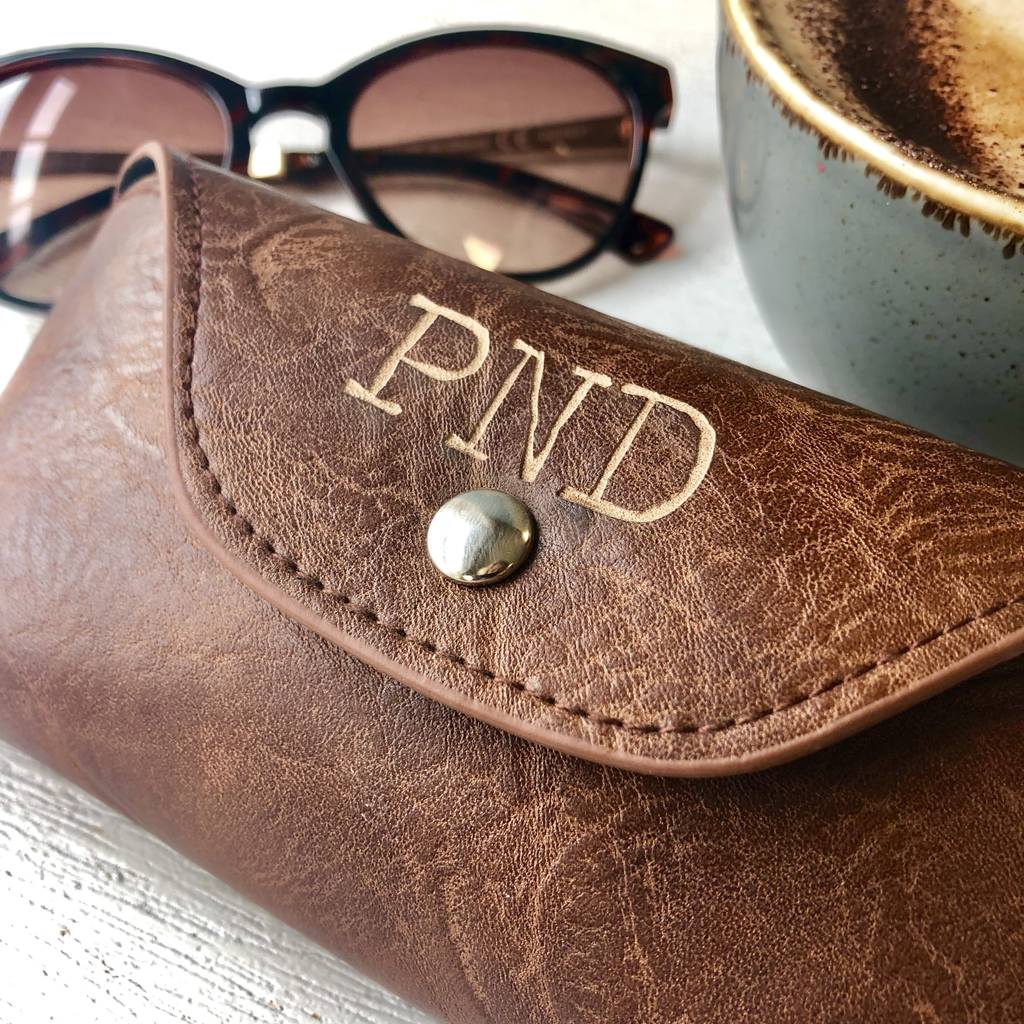 Personalised Glasses Case By The Alphabet Gift Shop