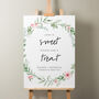 Floral Wedding Guest Book Sign 'Paige', thumbnail 4 of 9