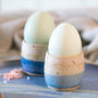 Handmade Ceramic Egg Cup, thumbnail 2 of 8