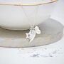 Personalised Sterling Silver Angel Wing Charm Necklace, thumbnail 5 of 12